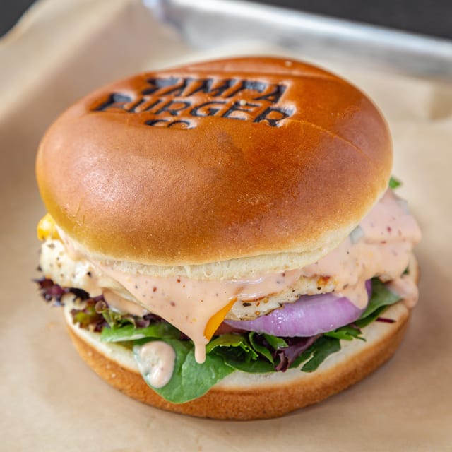 Grilled Chicken Sando.
