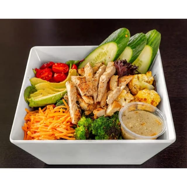 Mediterranean Chicken Salad.