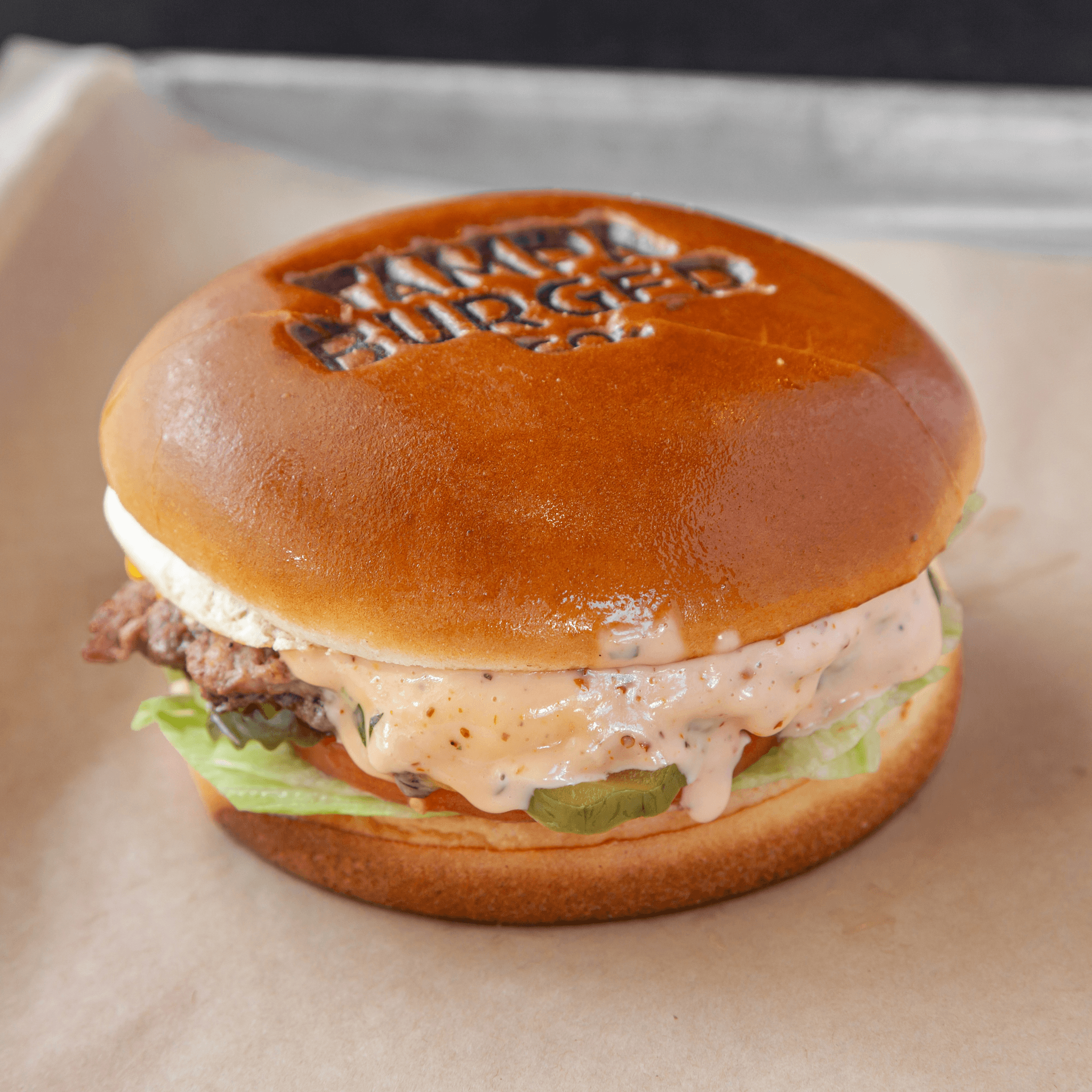 Signature Burger.