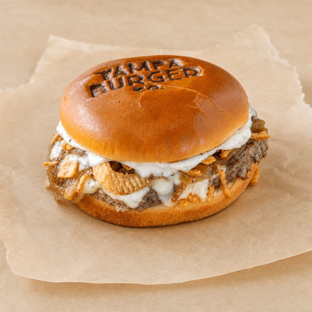 French Onion Burger.