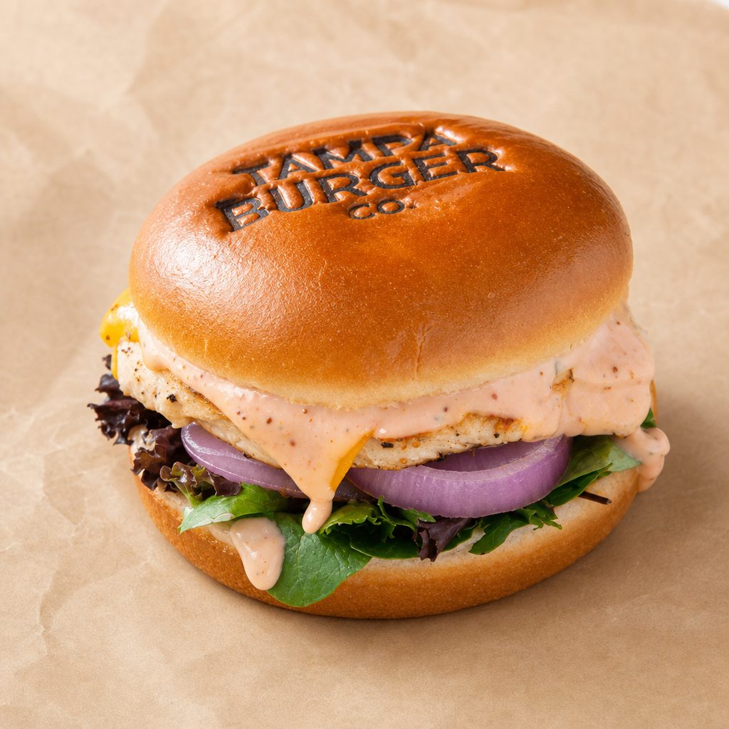 Grilled Chicken Sando.
