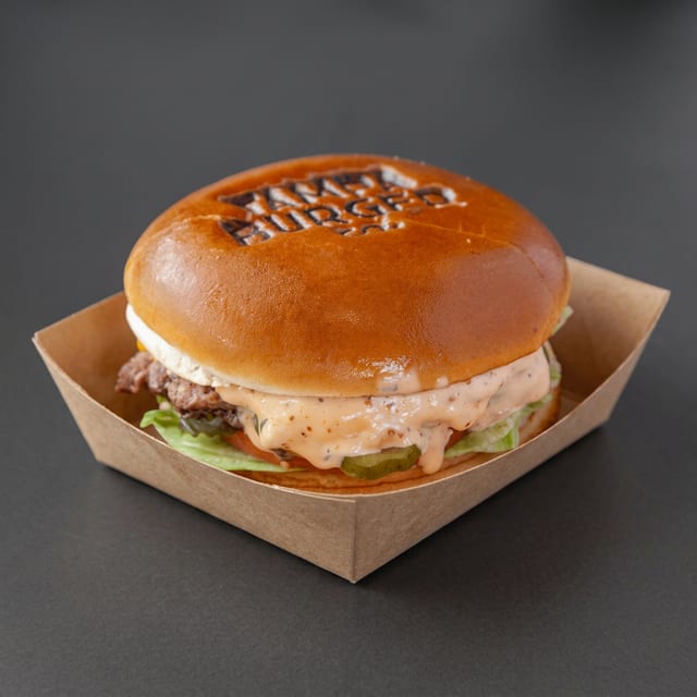 Signature Burger.