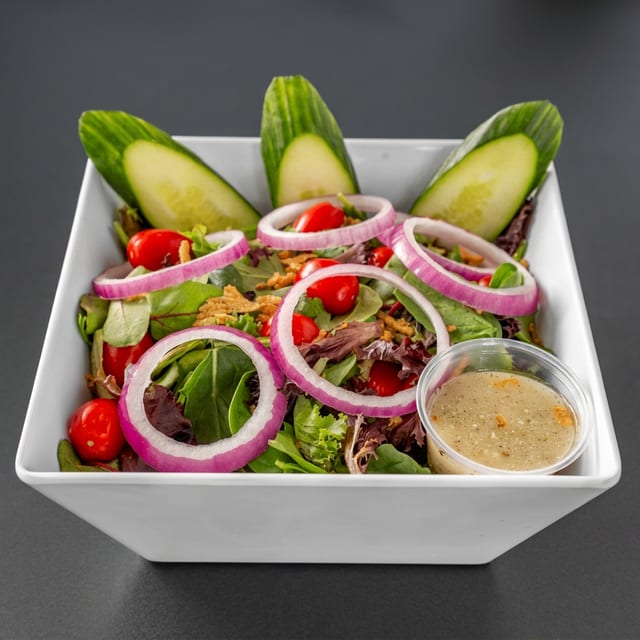 Baby Greens Salad.